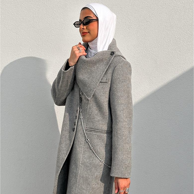 Long winter jacket